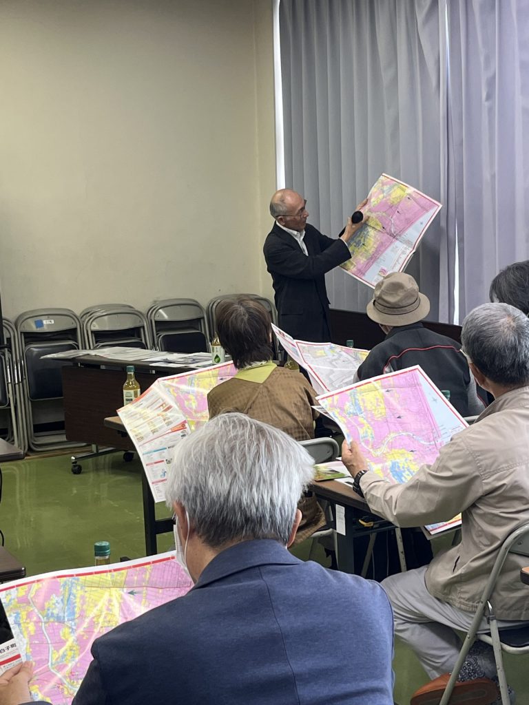白子町研究者の片岡氏による歴史講座